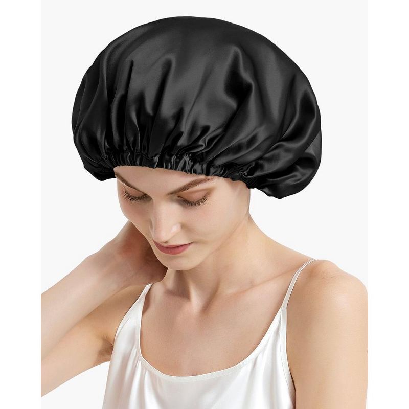 Mommesilk 22 Momme Pure Perfect Fit Silk Hair Cap, 2 of 6