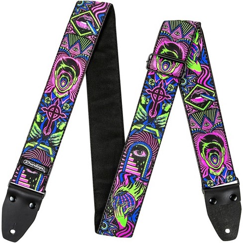 Guitar strap green