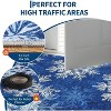 TackView Christmas Runner Rug Washable with Non Slip TPR Backing, Snowflakes Xmas Decoration Carpets for Hallway Bedroom Kitchen - 4 of 4