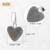 Unique Bargains Heart Shape Marble Tablecloth Weights with Metal Clip 24 Pcs - 2 of 4