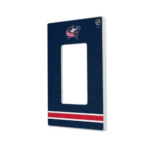 NHL Eastern Conference Teams Stripe Hidden-Screw Light Switch Plate for Single Rocker - 1 of 4