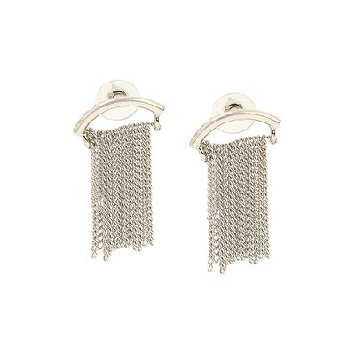 SOHI Women's The Hanging Chain Bar Drop Earrings