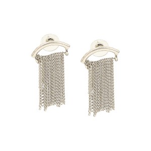 SOHI Women's The Hanging Chain Bar Drop Earrings - 1 of 4