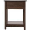 NicBex Modern Nightstand with Single Drawer and Open Lower Shelf Minimalist Bedside Table End Table for Bedroom, Living Room - 4 of 4