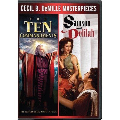 Ten Commandments / Samson & Delilah (DVD)(2017)