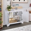 CAVINAS Rectangle Console Table with Adjustable Storage Shelf,40 inch Modern Entryway Table for Living Room,Hallway - 4 of 4