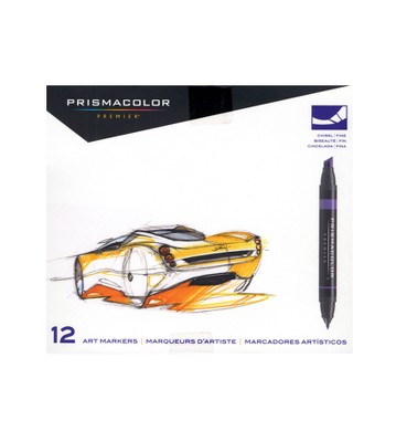 Prismacolor 12ct Art Markers - Primary and Secondary Colors