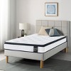ELJGET 12" Twin/Twin XL/Full/Queen/King Mattress, Mixed Memory Foam Mattress, Bagged Spring, Medium Firm Feel and Motion Isolation, White - 2 of 4