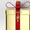 Christmas Gold Metal Gift Box Ornament - Wondershop™ - 3 of 3