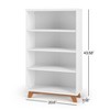 Child Craft SOHO Bookshelf - White/Natural - 3 of 4