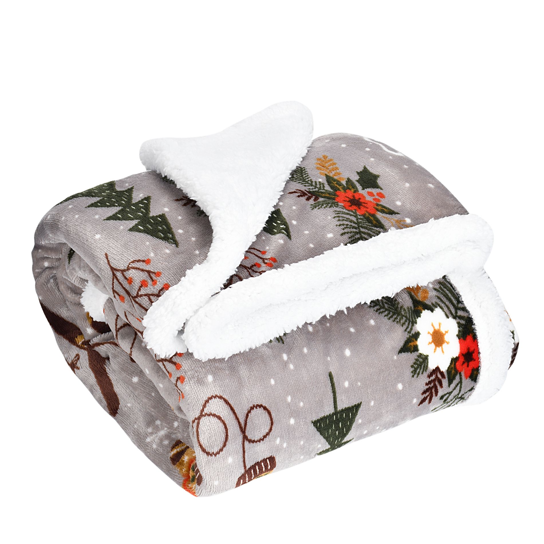 Catalonia Snowman Blanket, Holiday Theme Fleece Throw, Blanket for Couch and Bed, Super Soft Comfy Cozy Living Room Decor Blanket, 50x60 inches