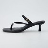 CUSHIONAIRE Women's Madrid Strappy Kitten Heel Sandals +Memory Foam, Wide Widths Available - 2 of 4