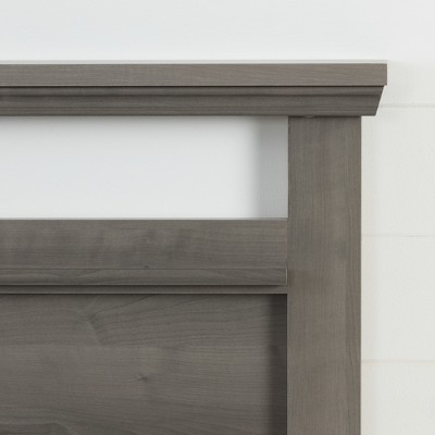 Versa Gray Maple King Wood Headboard