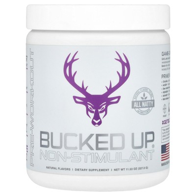 Bucked Up Pre-Workout, Non-Stimulant, Grape Gainz, 11.53 oz (327 g)