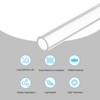 Unique Bargains Lamp and Lantern Water Cooling System Acrylic Rigid Round Pipe Clear 10" - 3 of 4
