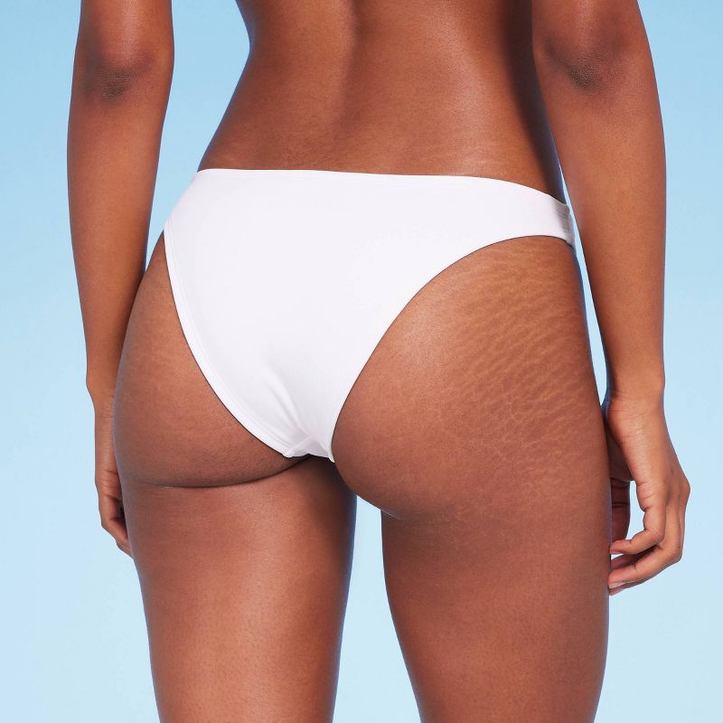 Women's High Leg Extra Cheeky Bikini Bottom - Shade & Shore™, 3 of 7