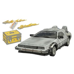 Diamond Comic Distributors, Inc. Back To The Future 2 1/15th Scale DeLorean Time Machine w/ Lights & Sounds - 1 of 4
