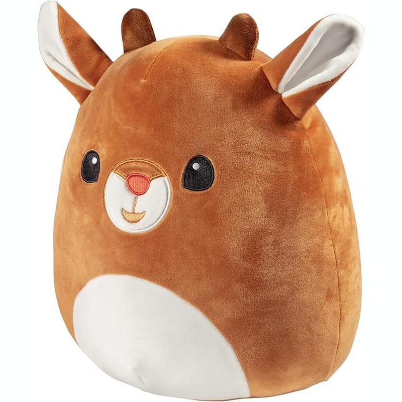 Squishmallow 12" Rudolph The Red Nosed Reindeer - Official Kellytoy Plush - Soft and Squishy Reindeer Stuffed Animal - Great Gift for Kids - Ages 2+, 3 of 6