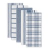 Design Imports Stone Blue Asst Woven Dishtowel Set/5 - 3 of 4