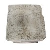 Sapphtopaz Modern Concrete Outdoor End Table Outdoor Side Table, Patio Table Small Table Outdoor Table for Backyard, Balcony, Porch - 3 of 4