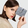 BEAFUP Small Wallets Women,PU Leather Bifold RFID Blocking Card Holder With Zipper Coin Pocket for Women - 2 of 4