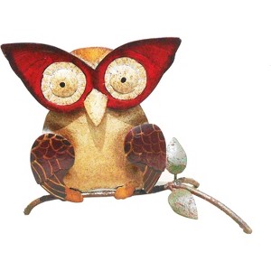 D-Art Collection Iron Owl Décor Small - 1 of 1
