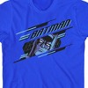 Batman Game Over Diagonal Graphic Youth Boy's Royal Blue T-Shirt - 2 of 3