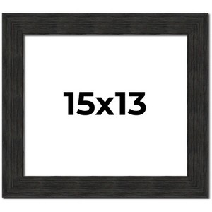 PosterPalooza | Contemporary Black Picture Frame - UV Acrylic, Backing Board, Hanging Hardware Included - 1 of 4