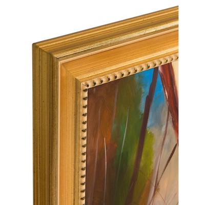 Classique 8x10 Gold Leaf Solid Wood Art Frame