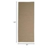 Colonial Mills Ikebana Braided Runner, Beige 30"x120", Rectangle Shape - 2 of 3