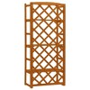 vidaXL Planter Orange Solid firwood 4.6 ft tall Planter Rectangular - 4 of 4