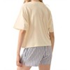 Women's Best Wishes Flower Gart-Washed Graphic Tee - PROMESA - 2 of 3