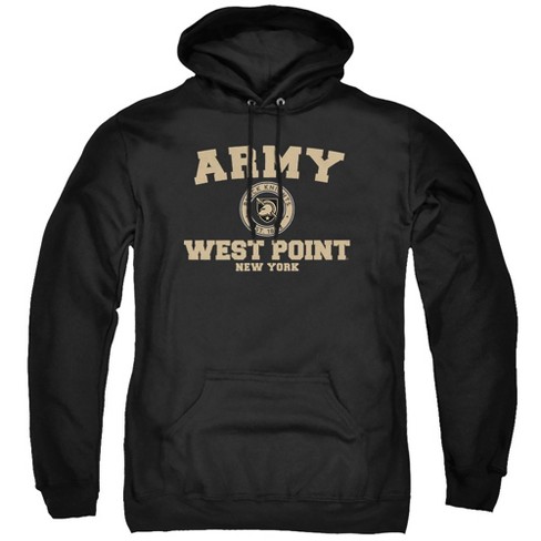 West Point United States Military Academy Official Circle Logo Adult Pull-Over Hoodie, Black - image 1 of 4