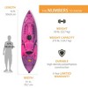 Lifetime Tamarack 100 Sit-On-Top Kayak, Orchid Fusion (Paddle Included) 90998 - 2 of 4