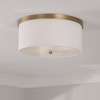 Capital Lighting Midtown 3 - Light Flush Mount in  Aged Brass - 2 of 4