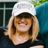 Pavilion Gift Company - Bingo People - White Adjustable Hat - Hats - 2 of 4