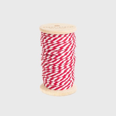 Baker's Twine Red/White 45ft - Sugar Paper™