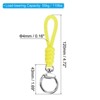 Unique Bargains Braided Wrist ID Cards Keychain Wallets Badge Lanyard with Hook 2 Pcs - 2 of 4
