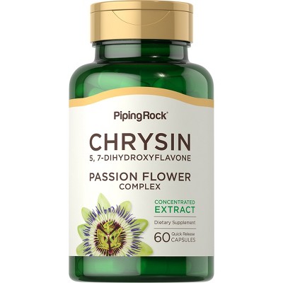 Piping Rock Chrysin 500mg | 60 Capsules