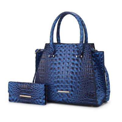 MKF Collection Viridiana Women’s Luxe Croc-Embossed Versatile Tote Bag by Mia K