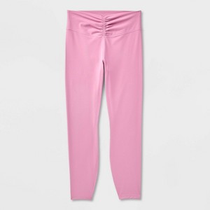 Women's Everyday Soft High-Rise 7/8 Ruched Leggings - All In Motion™ - 1 of 3