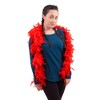Boland Red Adult Feather Costume Boa - 3 of 4