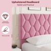 Coolmee Full/Queen/King Bed Frame with Upholstered Headboard, Heavy-Duty Platform Bed with Strong Wood Slats, No Box Spring Needed - 4 of 4