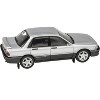 1988 Mitsubishi Galant VR-4 Grace Silver Metallic and Chateau Silver 1/64 Diecast Model Car by Paragon Models - 2 of 3