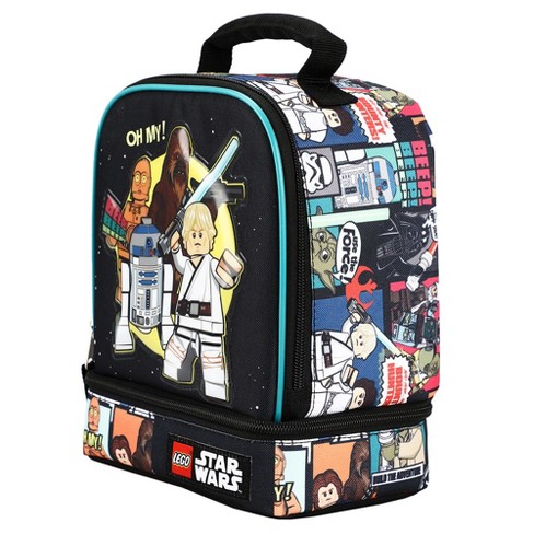 Disney Lego Star Wars Insulated Lunch Bag School Boys Lunch box Darth Vader  New