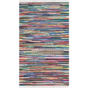 Rag Rug RAR121 Hand Woven Indoor Rugs - Safavieh - 1 of 4