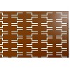 Grungis Matrix Metal Decorative Patio Screens,Freestanding Privacy Fence Panels Screen in Bricks Pattern for Deck Balcony Patio,76" H×48" W - 3 of 4