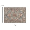 Emma and Oliver Indoor Polyester Vintage Medallion Area Rug - image 4 of 4