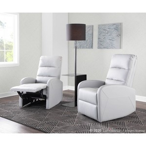 Dormi Contemporary Upholstered Recliner Chair - LumiSource - 1 of 4