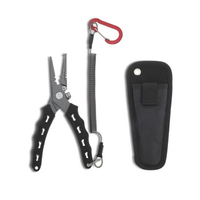 Unique Bargains Fishing Pliers Ergonomic Grip Design Fishing Pliers for Saltwater 1 Set